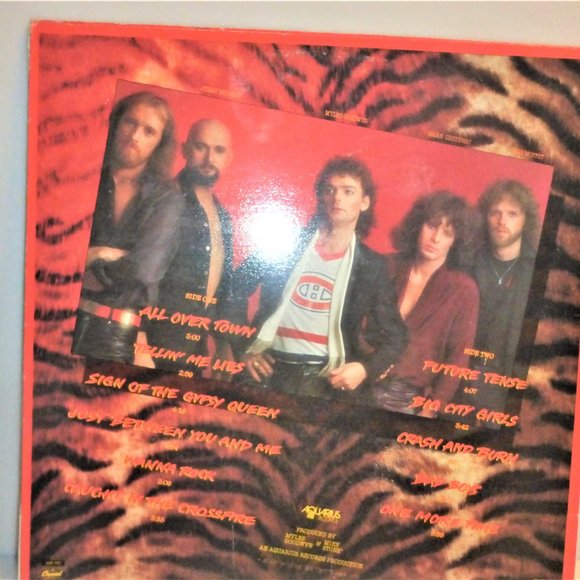 1981 APRIL WINE Nature of the BEAST Record LP Vinyl Record Aquarius #AQR530 - Picture 4 of 4